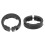 2 Stück Lock-On-Klemmen 22,2 mm Schwarze Lenkergriffe 6