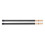 Percussion Accessory Set: 2Pcs Bamboo Drumstick & Brush in Black 5