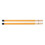 2Pcs Bamboo Drum Brush Mallet Set for Percussion Instruments Yellow 6