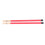 Red Bamboo Percussion Tool Set: 2Pcs Drumstick Brush & Mallet 16