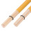 2Pcs Bamboo Drum Brush Mallet Set for Percussion Instruments Yellow 8