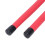 Red Bamboo Percussion Tool Set: 2Pcs Drumstick Brush & Mallet 8