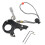 Aluminum Alloy Compound Bow Release Aid 3 Finger Grip Caliper Black 15