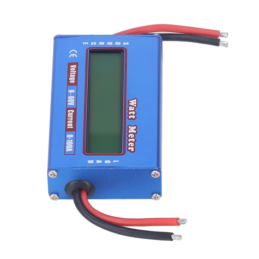 Rc Watt Meter Battery Power Analyzer, Digital Lcd, 0-60V 100A 6921332740669