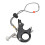 Aluminum Alloy Compound Bow Release Aid 3 Finger Grip Caliper Black 10