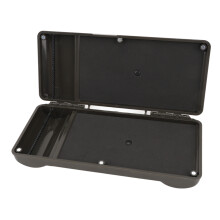 Fischrig-Box ABS Tragbare Karpfenrigger-Box mit 10 Stück Pins für Angelhaken & Köder, OD Grün