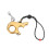 Aluminum Alloy Compound Bow Release Aid, 3-Finger Grip, Adjustable Sensitivity, Gold 5