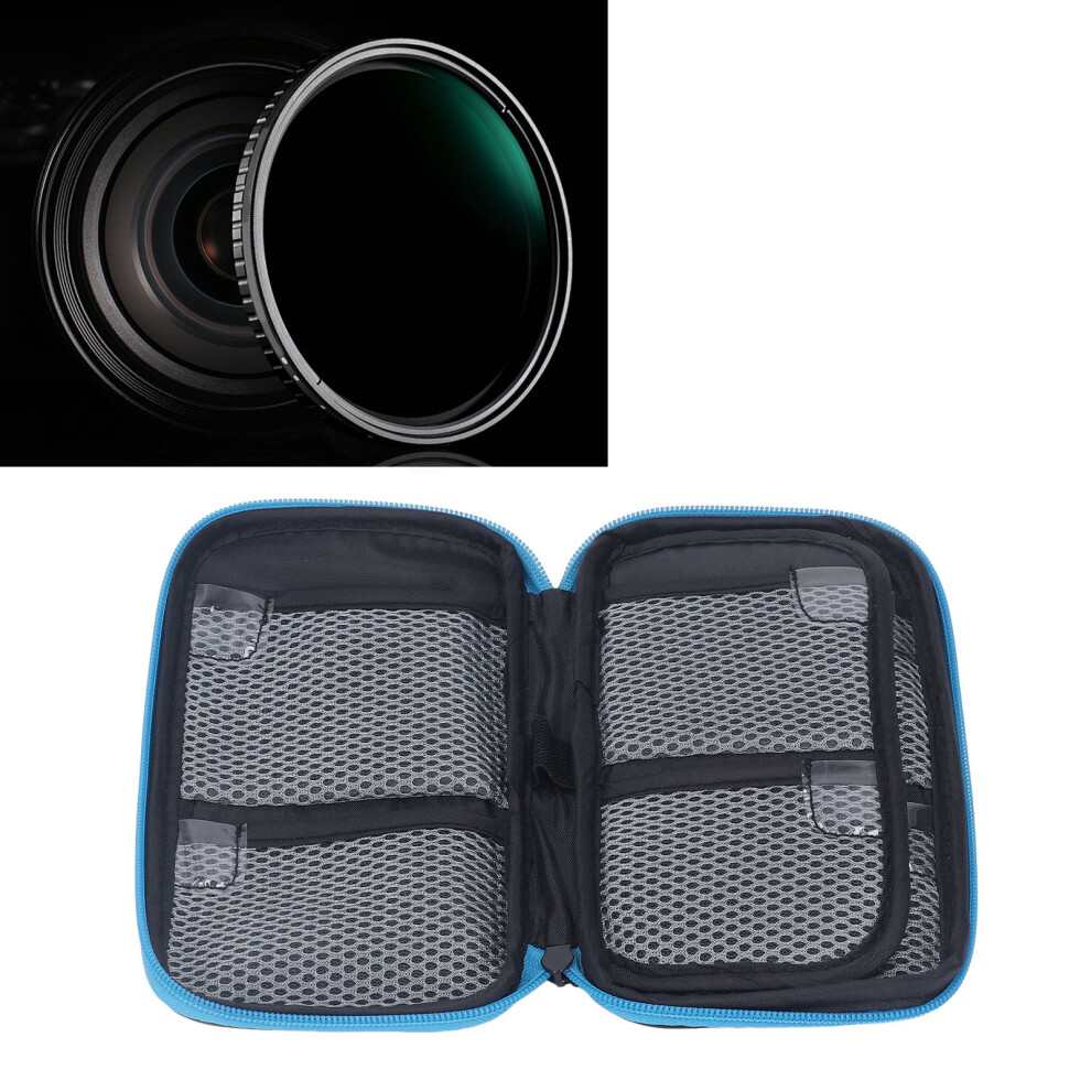 Dustproof Shock Resistant Camera Filter Pouch With Easy Access Design 6941332740988