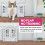 Interior Cat Door - Durable Plastic & ABS, 24x27.5x7.2cm White 5