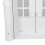 Interior Cat Door - Durable Plastic & ABS, 24x27.5x7.2cm White 13
