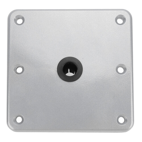 7in x 7in Boat Seat Base, Alum., 3/4in Pin Socket 2