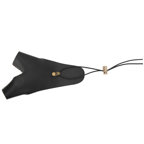 Soft PU Leather Adjustable Archery Hand Guard Fits Any Hand Size