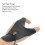 Soft PU Leather Adjustable Archery Hand Guard Fits Any Hand Size 10