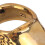Copper Archery Thumb Rings with Engraved Pattern and Anti-Lost Rope 23mm 10