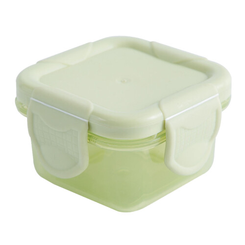Modell Mini PP versiegelter Lebensmittelbehälter 5x5x4 cm Grün 2