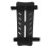 Rubber Archery Arm Guard with 2 Straps, Unisex, Black 4
