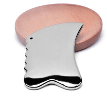 Planche de Gua Sha terahertz 100x60x6mm pierre d'énergie