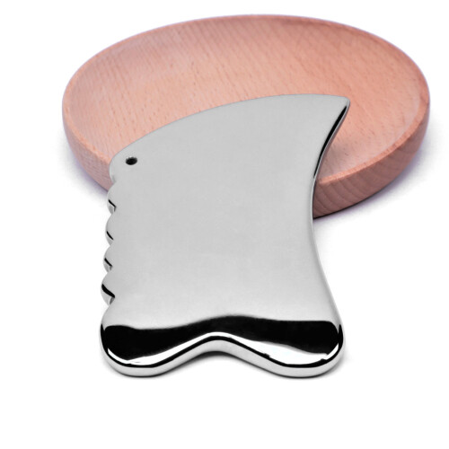 Planche de Gua Sha terahertz 100x60x6mm pierre d'énergie