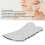 Planche de Gua Sha terahertz 100x60x6mm pierre d'énergie 6