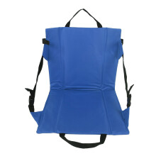 Cuscino per sedile pieghevole 42x39x2cm blu, Oxford 600D