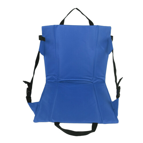 Cuscino per sedile pieghevole 42x39x2cm blu, Oxford 600D