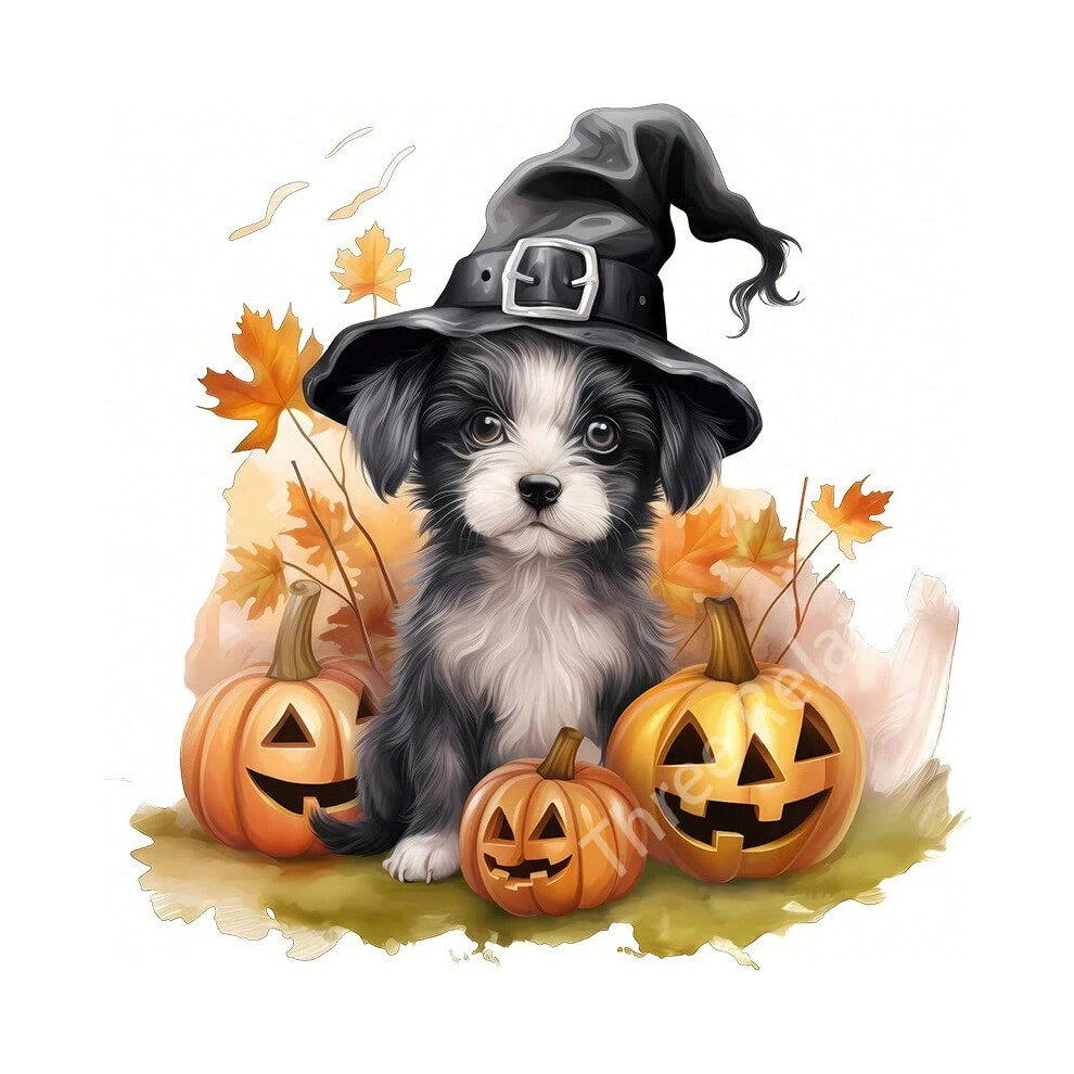 (CC92-7, 30cm(11.81 inch)) Three Ratels CC92 Funny Halloween Evil Pumpkin Decoration Stickers Self Adhesive-image-OPC-PJBM9VX-NEW