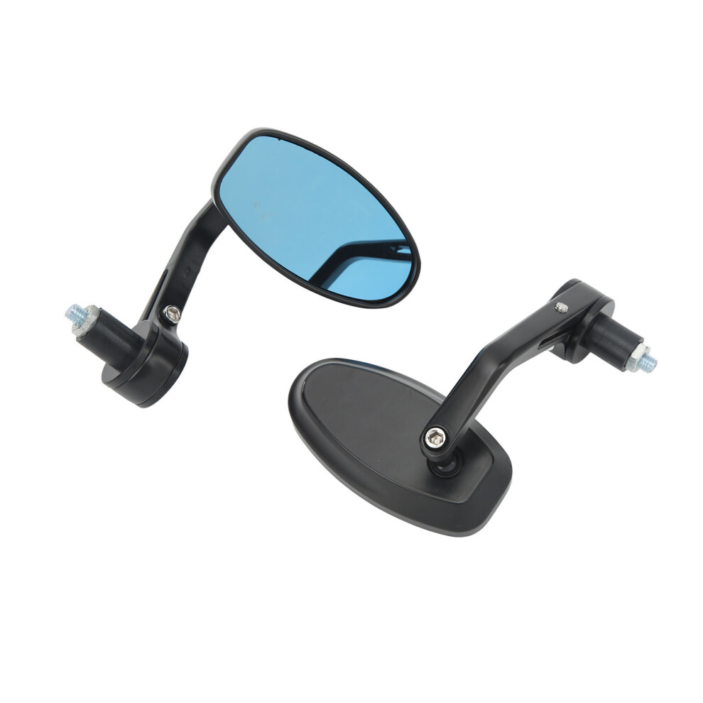 Universal 7/8In Motorcycle Handlebar End Mirror For Cruiser And Sport Bikes 7651332756016