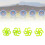 Durable Rubber Bowstring Stabilizers Green - Reduce Noise 4-Pack 1