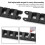 Black Nylon Cable Chain with End Connector 1 Meter for CNC Machine Wiring 5