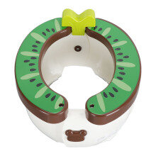 Sedile per vasino pieghevole per bambini, marrone, 21x22x13 cm