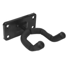 Gitarren-Wandhaken Schwarz aus Stahl Gitarren-Wandhalterung für Zuhause und Musikinstrumentengeschäfte