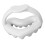Strumento gua sha a forma di cuore in ceramica per viso e collo 9