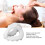 Strumento gua sha a forma di cuore in ceramica per viso e collo 4