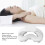 Strumento gua sha a forma di cuore in ceramica per viso e collo 3