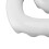 Strumento gua sha a forma di cuore in ceramica per viso e collo 6