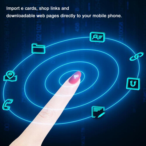 Chip inteligente para uñas ABS 13.56 MHz sensor de movimiento 2