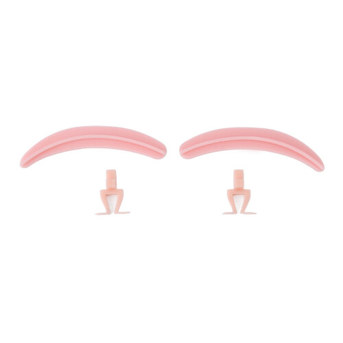Strumento separaciglia in silicone - Rosa lavabile 1
