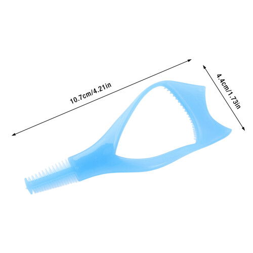 20 pezzi Mascara Shield Guard - PP, 10,7x4,4cm, Blu 1