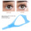 20 pezzi Mascara Shield Guard - PP, 10,7x4,4cm, Blu 4