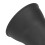 Black Plastic 6'' Heavy Duty Bed Risers for Extra Storage Space 5
