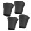 Black Plastic 6'' Heavy Duty Bed Risers for Extra Storage Space 14