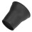 Black Plastic 6'' Heavy Duty Bed Risers for Extra Storage Space 3
