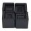Durable Plastic Bed Risers 4pcs 2200 Lbs Load for Height & Storage 1