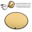Silber-Gold 2-in-1 Mini-Rundreflektor 30 cm/11,8 in 6