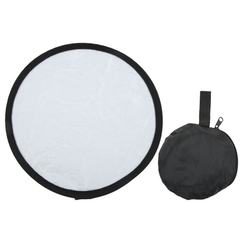 Silberweiß 2-in-1 Reflektor, 30 cm rundes Licht 1
