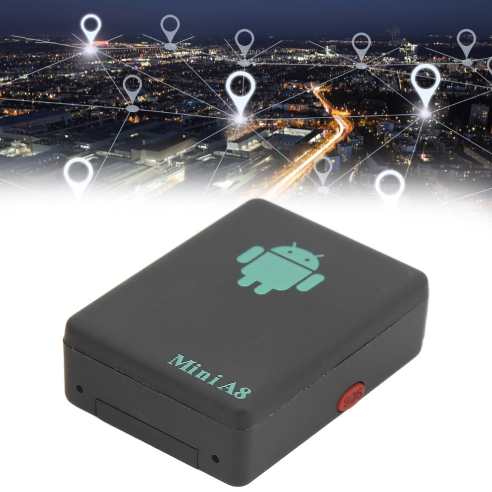 A8 Gps Locator Sos Alarm, Gsm Gprs, 55G, 500Mah Battery 4681332779381
