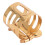 Ligature de saxophone ténor - Laiton à double vis doré 12