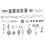 Dreadlocks-Perlen Legierungs-Set 24 Stück Röhrchen 2,0 mm Grau 1