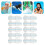 10PCS Waterproof Adhesive Swimwear Protective Strips, Breathable, Disposable 16