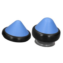2-en-1 Bola de masaje cónica con succión para el hombro